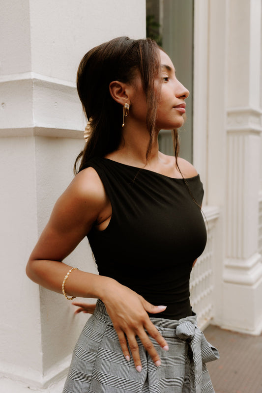 summer jewelry drop earrings gold plated